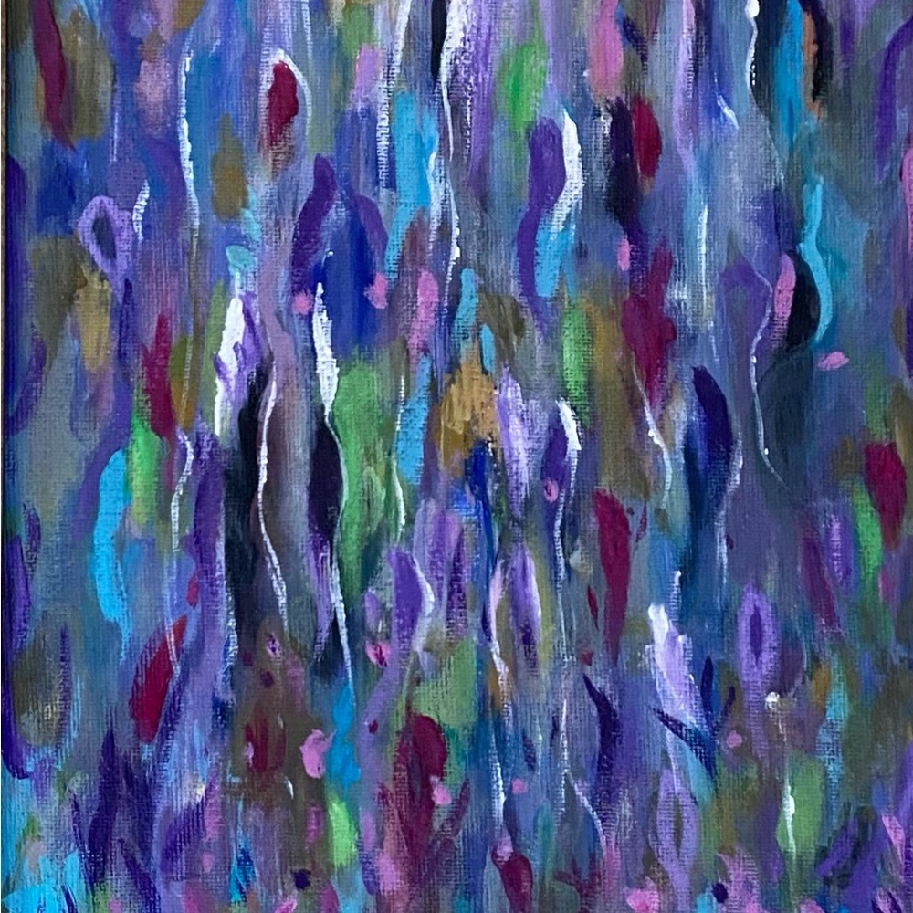 Original acrylic Abstract painting new - Picture 2 of 4